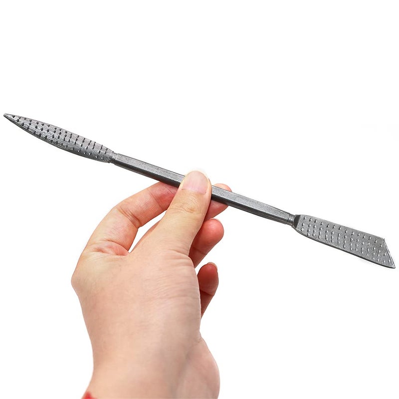 Kingzhuo Wood Files and Rasps 8 PCS 5.5 X 200mm Double Ended Riffelers Woodworking Carving Set - Image 5